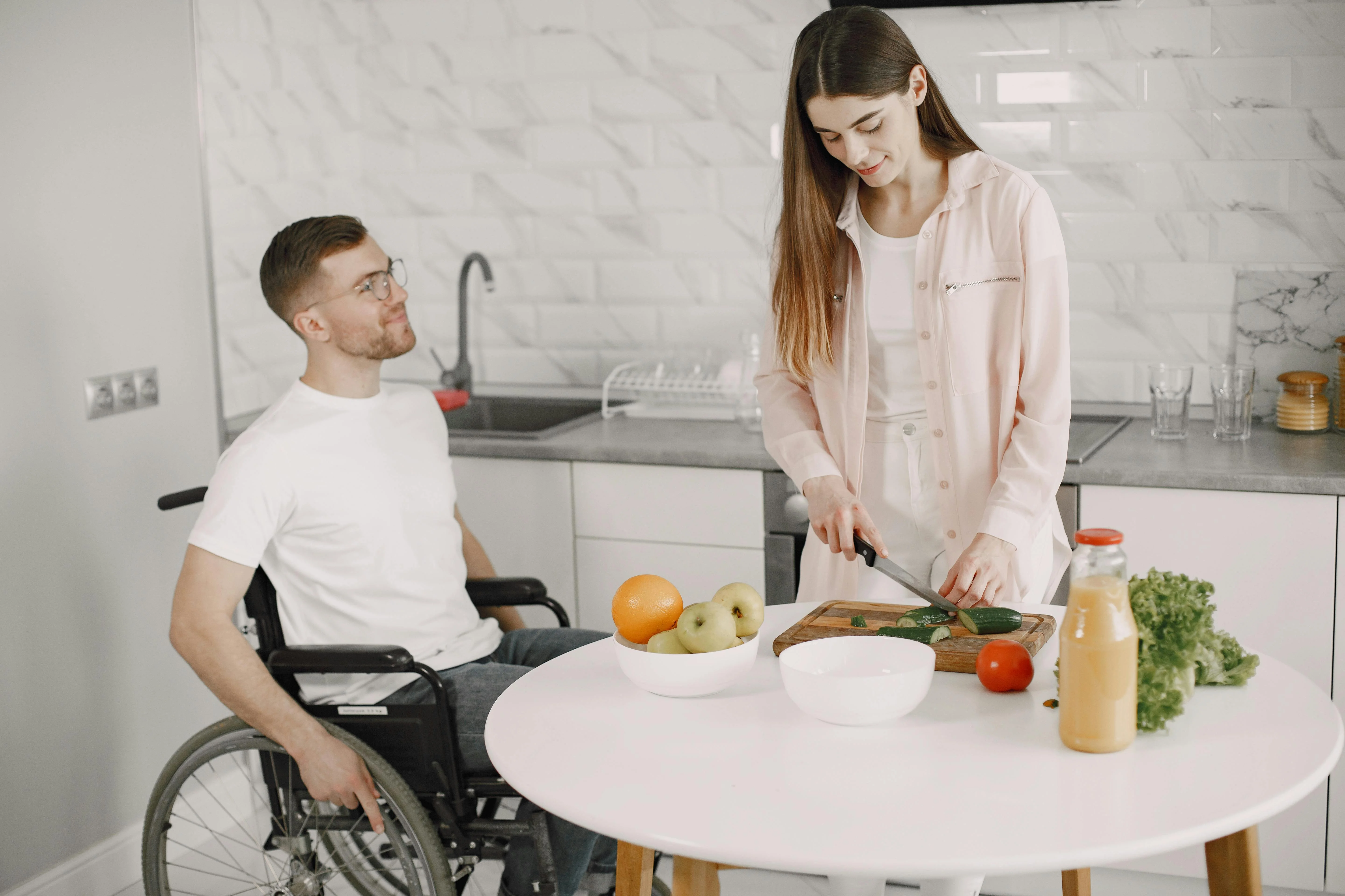 Modern accessible kitchen